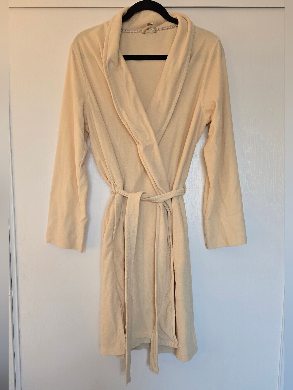GAP Body - Classic Cream Spa Robe With Pockets & Belt